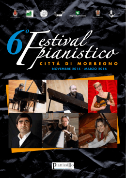 the program of Festival Pianistico Città di