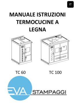 manuale istruzioni termocucina legna 2015