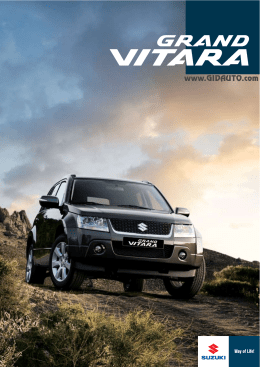 Suzuki. A new way of life. - Concessionaria Opel Autogiada