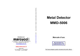 5006 Metal Detector