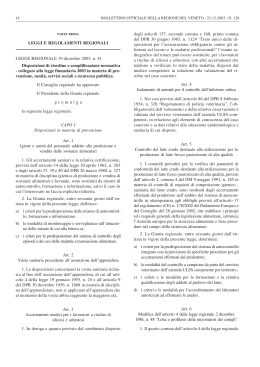 Legge Regionale 19 dicembre 2003, n. 41