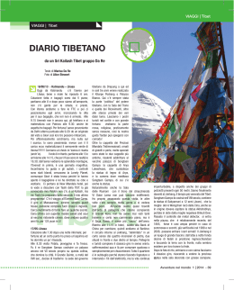 diario tibetano - Viaggi Avventure nel Mondo