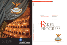 Rake`s Progress - Teatro La Fenice