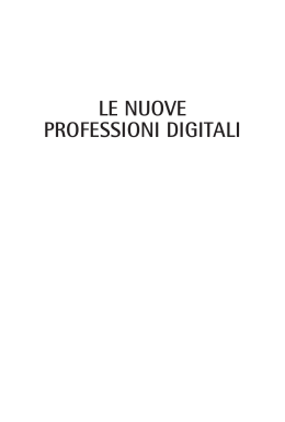 Le Nuove Professioni Digitali