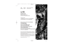 LeVilli libretto:LeVilli libretto 2008