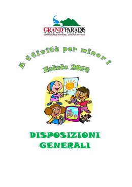 DISPOSIZIONI GENERALI libretto 2014 per sito