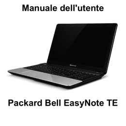 Manuale dell`utente Packard Bell EasyNote TE