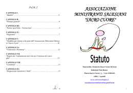 libretto statuto - Salesiani Foggia