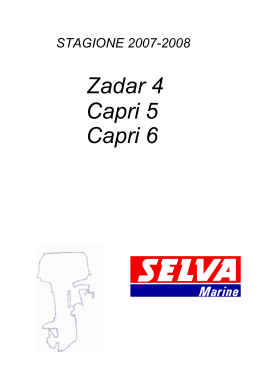 Zadar - Capri 2007-2008