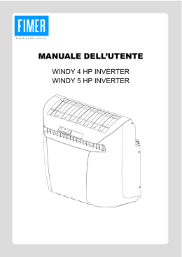 Windy HP Inv Manuale Utente