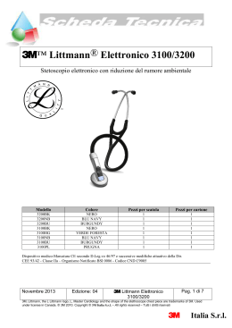 3™ Littmann® Elettronico 3100/3200