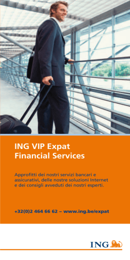 ING VIP Expat Financial Services
