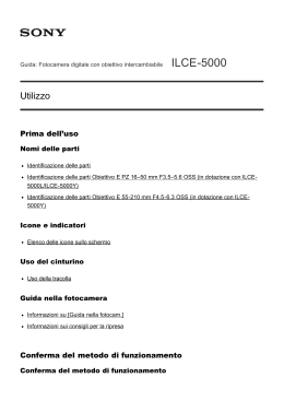 ILCE-5000 - Sony Europe