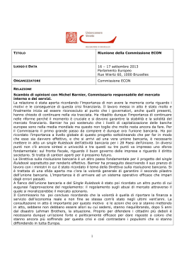 Report Commissione - Eurosportello Veneto