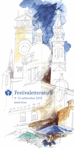 Programme - Festivaletteratura