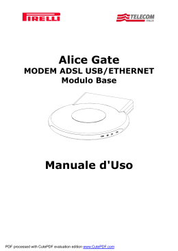Manuale Alice Gate