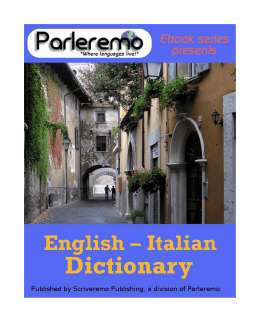 English - Italian