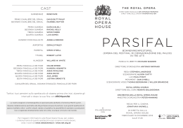 parsifal - Royal Opera House