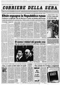 Eltsin espugna la Repubblica russa