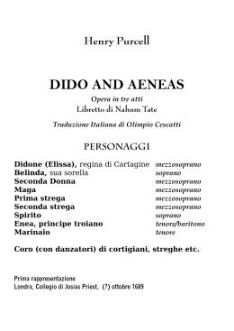 Dido and Aeneas