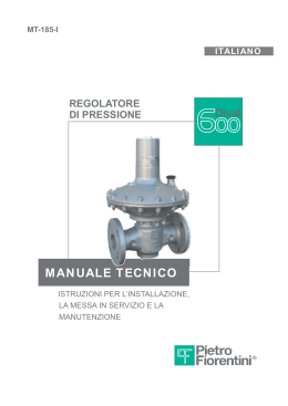 manuale tecnico - Pietro Fiorentini