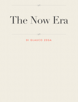 The Now Era – Il Libro – Glauco Zega