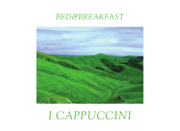 Copia di libretto 2.indd - Bed & Breakfast Lucignano I Cappuccini