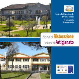 Brochure completa - Centro Polifunzionale Don Calabria