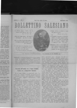 BS Gennaio 1878 - Bollettino Salesiano