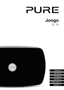 Jongo T2/T4 Quick Start Guide (Multilingual for Europe)