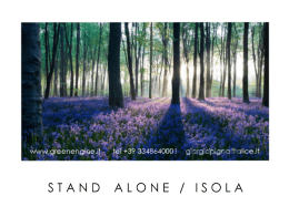 STAND ALONE / ISOLA