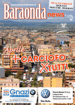 Aprile - Baraondanews.it