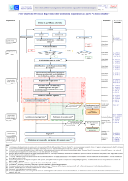 Flow chart del Processo di gestione dell`assistenza ospedaliera al