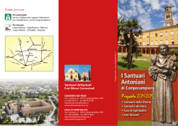 I Santuari Antoniani - Casa di Spiritualita