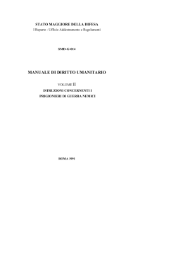 Direttiva SMD-G-014 Manuale di Diritto