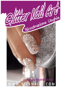 Glitter Nail Art Manuale