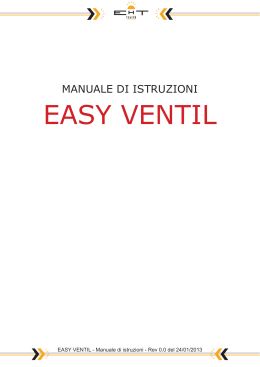 easy ventil - EHT Italia