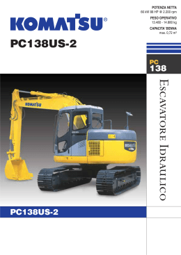 PC138US-2 - komatsu europe