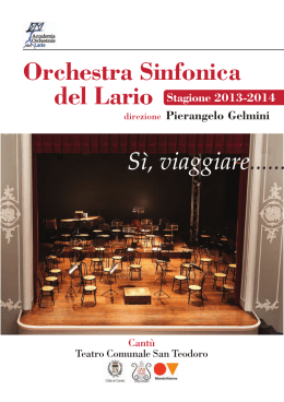 Libretto completo - Accademia Orchestrale del Lario