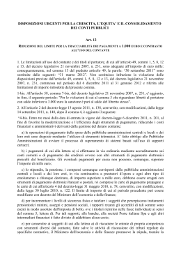 Articolo 12 del Decreto SalvaItalia (Decreto 201/2011