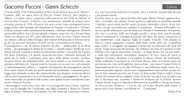 G. Puccini: Gianni Schicchi
