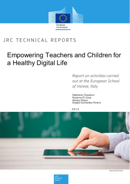 Empowering Teachers and Children for a Healthy Digital Life