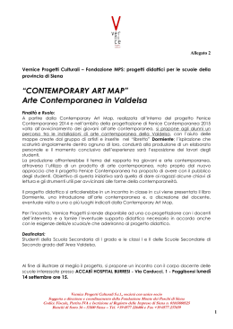 CONTEMPORARY ART MAP - Ufficio XII