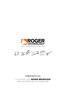 Tour della tecnologia Roger Brushless