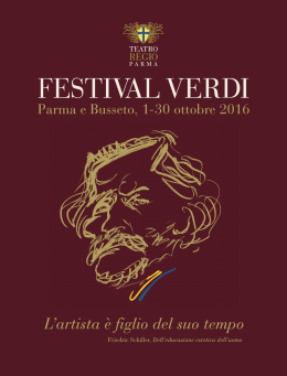 Brochure Festival Verdi 2016