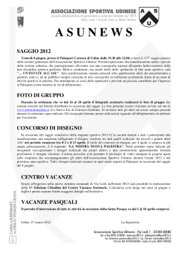 asunews - ASU Associazione Sportiva Udinese