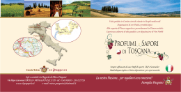libretto fam. Pasquini tr - Profumi e Sapori di Toscana