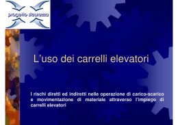 carrelli elevatori - PROGETTO SICUREZZA