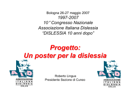 10° Congresso nazionale Associazione Italiana Dislessia