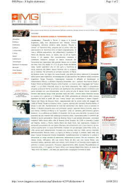 Page 1 of 2 IMGPress - Il foglio elettronico 18/08/2011 http://www